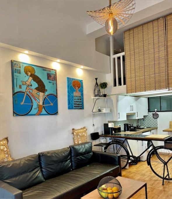 Апартаменты Klimatyczny Loft I Egzotyczny Basen Бенальмадена Экстерьер фото